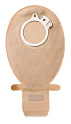 Filtered Ostomy Pouch SenSura® Click Wide Two-Piece System 10-1/2 Inch Length, Midi Drainable