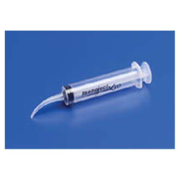 Irrigation Syringe Monoject™ 12 mL Bulk Pack Curved Tip Without Safety