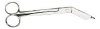 Bandage Scissors Grafco® Lister 5-1/2 Inch Length Floor / Office Grade Stainless Steel NonSterile Finger Ring Handle Angled Blunt Tip / Blunt Tip