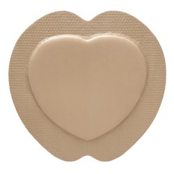 Foam Dressing McKesson 9 X 9 Inch With Border Waterproof Film Backing Silicone Gel Adhesive Sacral Sterile