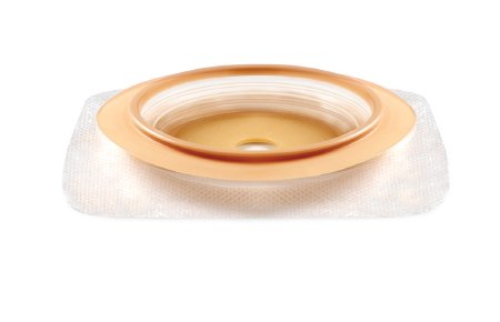 Ostomy Barrier Natura™ Trim To Fit Durahesive™ Hydrocolloid Adhesive 70 mm Flange Natura™ System Acrylic Collar 1/2 to 1-3/4 Inch Opening