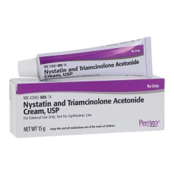 Nystatin / Triamcinolone Acetonide 100,000 U - 0.1 mg Cream 15 Gram