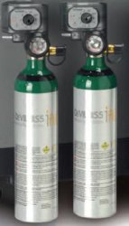 DeVilbiss iFill® Oxygen Cylinder Size E Aluminum