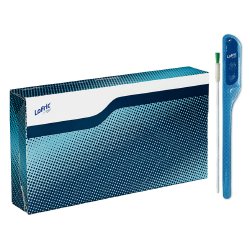 Urethral Catheter LoFric® Origo™ Nelaton Tip Hydrophilic Coated Polyolefin-based Elastomer (POBE) 16 Fr. 16 Inch