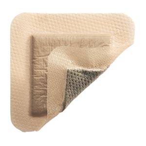 Silver Foam Dressing Mepilex®Transfer Ag 4 X 5 Inch Rectangle Sterile