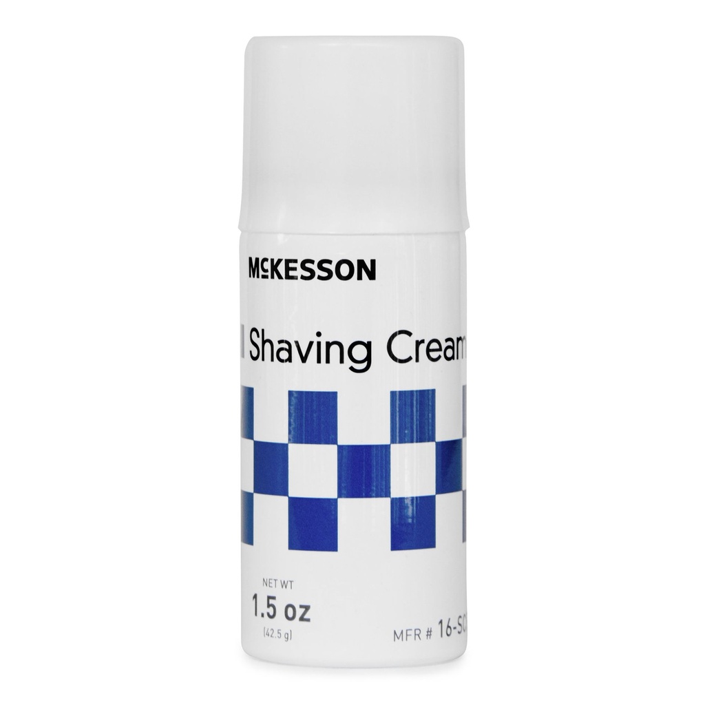 Shaving Cream McKesson 1.5 oz. Aerosol Can