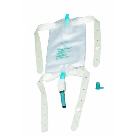 Urinary Leg Bag Bard® Dispoz-a-Bag® Anti-Reflux Valve Sterile 19 oz. Vinyl