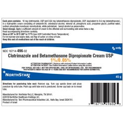 Clotrimazole / Betamethasone Dipropionate 1% - 0.05% Cream 45 Gram