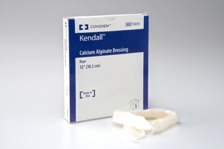 Calcium Alginate Dressing Kendall™ 12 Inch Length Rope Calcium Alginate Sterile