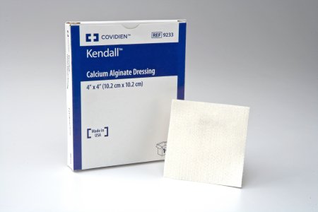 Calcium Alginate Dressing Kendall™ 4 X 4 Inch Square Calcium Alginate Sterile
