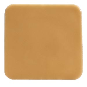 Ostomy Wafer Stomahesive® Trim to Fit, Extended Wear Stomahesive® Adhesive Without Flange Universal System Hydrocolloid Without Opening 4 X 4 Inch