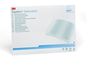 Hydrocolloid Dressing 3M™ Tegaderm™ 6 X 6 Inch Square Sterile