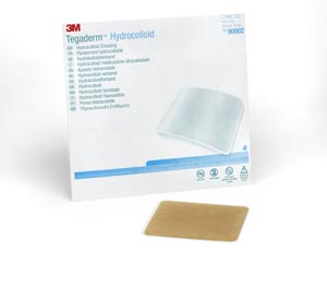 Hydrocolloid Dressing 3M™ Tegaderm™ 4 X 4 Inch Square Sterile