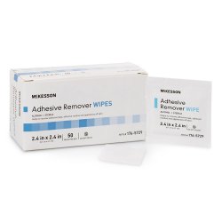 Adhesive Remover McKesson Wipe 50 per Box