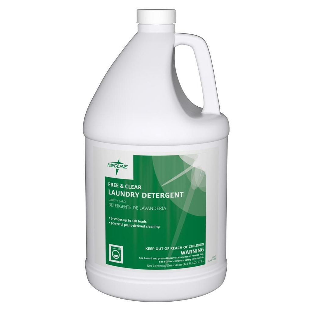 Free and Clear Laundry Detergent with Built-In Fabric Softener, 1-Gallon