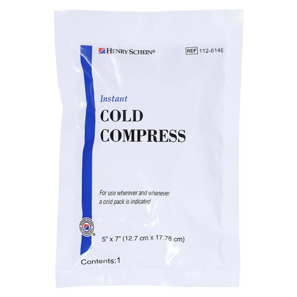 Instant Cold Pack McKesson General Purpose 5 X 7 Inch Plastic / Ammonium Nitrate / Water Disposable