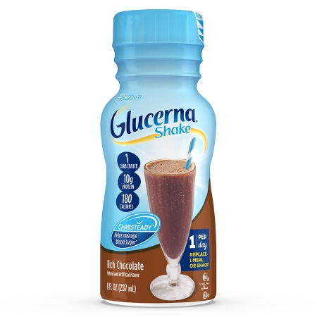 Oral Supplement Glucerna® Shake Rich Chocolate Flavor Ready to Use 8 oz. Bottle
