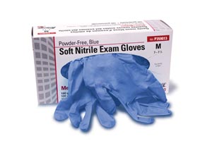 Soft Nitrile Glove, Small, Blue, 200/bx, 10 bx/cs (50 cs/plt)