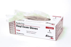 Vinyl Exam Glove, Powder Free (PF), Small, 100/bx, 10 bx/cs (75 cs/plt)