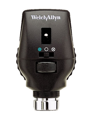 Ophthalmoscope Head Welch Allyn® Coaxial 3.5 V Halogen Lamp