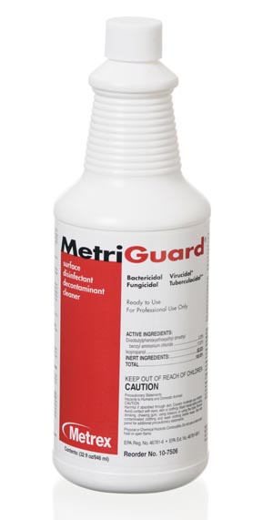 MetriGuard® Surface Disinfectant Cleaner Alcohol Based Pump Spray Liquid 32 oz. Bottle Alcohol Scent NonSterile