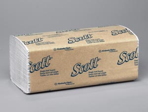 Paper Towel Scott® Single-Fold 9-3/10 X 10-1/2 Inch