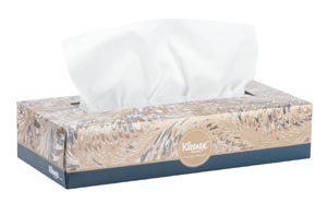 Kleenex® Facial Tissue White 8 X 8-2/5 Inch 125 Count