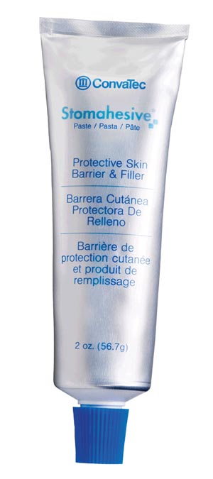 Ostomy Barrier Paste Stomahesive® 2 oz. Tube, Pectin-Based, Protective Skin Barrier