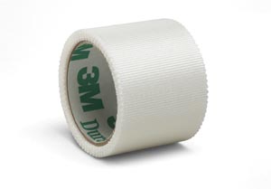 Medical Tape 3M™ Durapore™ Single Use Roll Silk-Like Cloth 1 Inch X 1-1/2 Yard White NonSterile
