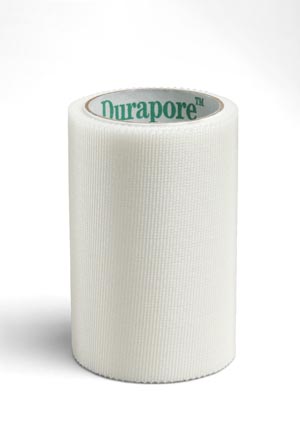 Medical Tape 3M™ Durapore™ Single Use Roll Silk-Like Cloth 2 Inch X 1-1/2 Yard White NonSterile