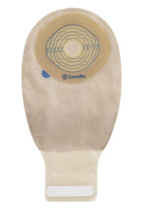 Ostomy Pouch Esteem® + One-Piece System 12 Inch Length 13/16 to 2-3/4 Inch Stoma Drainable Trim to Fit