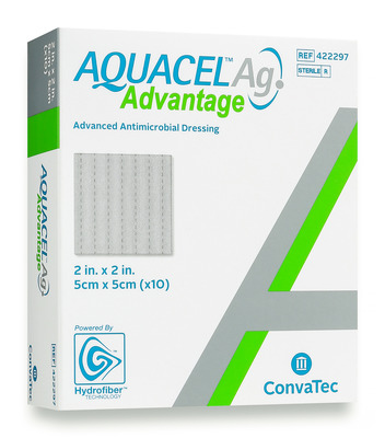 Silver Dressing Aquacel® Ag Advantage 2 X 2 Inch Square Sterile