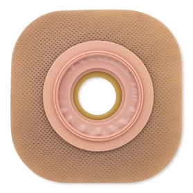 Ostomy Barrier New Image™ FlexWear™ Trim to Fit, Standard Wear Without Tape 57 mm Flange Red Code System Up to 1-1/2 Inch Opening