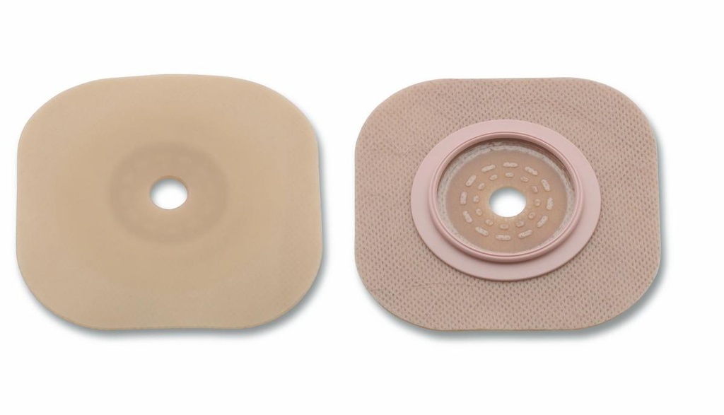 Ostomy Barrier FlexTend™ Trim to Fit, Extended Wear Without Tape 57 mm Flange Red Code System Up to 1-3/4 Inch Opening