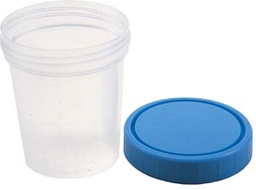 [AMS-AS340] Specimen Container AMSure® 120 mL (4 oz.) Screw Cap Patient Information Poly Bagged Sterile / Sterile Inside Only