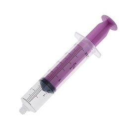 [AMS-ENS115NS] Enteral Feeding / Irrigation Syringe AMSure® 60 mL Pole Bag, Resealable Enfit Tip Without Safety