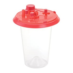 [CAR-65651-515] Suction Canister Liner, 1500cc with Ortho Port, 100/cs (10 cs/plt) (Continental US Only)