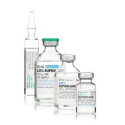 [HOS-00409115901] Bupivacaine HCl, Preservative Free 0.25%, 2.5 mg / mL Injection Single Dose Vial 10 mL