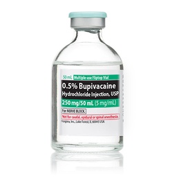 [HOS-00409116301] Bupivacaine HCl 0.5%, 5 mg / mL Injection Multiple Dose Vial 50 mL