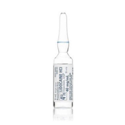 [HOS-00409428301] Lidocaine HCl, Preservative Free 4%, 40 mg / mL Injection Ampule 5 mL