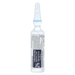 [HOS-00409428202] Lidocaine HCl, Preservative Free 2%, 20 mg / mL Injection Ampule 10 mL