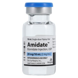 [HOS-00409669501] Amidate™ Etomidate 2 mg / mL Injection Single Dose Vial 10 mL