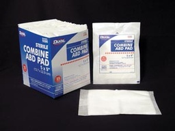 [DUK-5590] Abdominal Pad Dukal™ Nonwoven Cellulose 1-Ply 5 X 9 Inch Rectangle Sterile