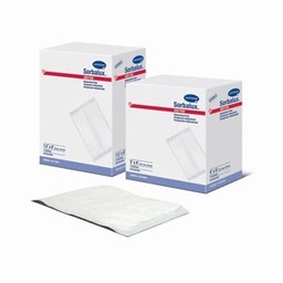 [HAR-48720000] Abdominal Pad Sorbalux® ABD Nonwoven Cellulose 1-Ply 8 X 10 Inch Rectangle Sterile