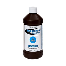 [CNY-00436094616] Wound Antimicrobial Cleanser Dakin's® Full Strength 16 oz. Bottle Sodium Hypochlorite