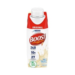 [NES-00043900582764] Oral Supplement Boost® Original Very Vanilla Flavor Ready to Use 8 oz. Carton
