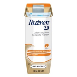 [NES-00798716162302] Tube Feeding Formula Nutren® 2.0 8.45 oz. Carton Ready to Use Unflavored Adult