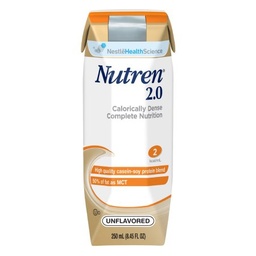 [NES-00798716162302] Tube Feeding Formula Nutren® 2.0 8.45 oz. Carton Ready to Use Unflavored Adult