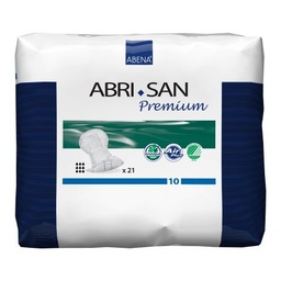 [ABN-9386] Incontinence Liner Abri-San™ Premium 28 Inch Length Heavy Absorbency Fluff / Polymer Core Level 10 Adult Unisex Disposable