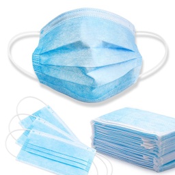 [CIR-7720] Procedure Mask Earloops One Size Fits Most Blue NonSterile